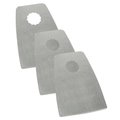 Versa Tool 52mm Flat Cut Stainless Steel Scraper, PK 3 SB3N-D